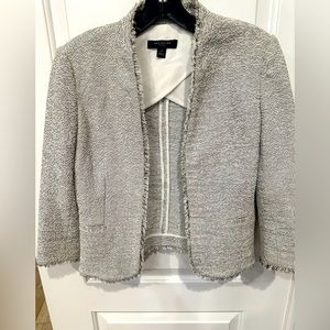 Tweed Blazer - Black & White - Size 2P
